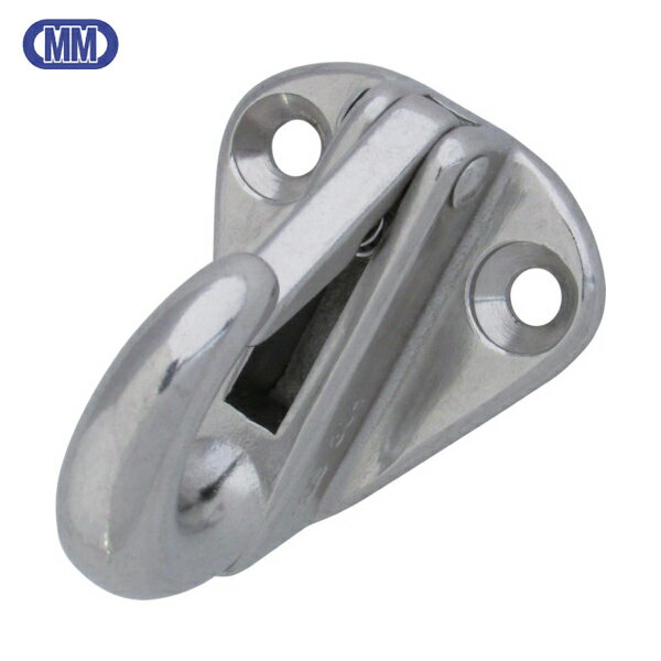 水本 吊金具(ビス止めタイプ) ステンレス ウォールフック 38mm×34mm (1個) 品番：B-146