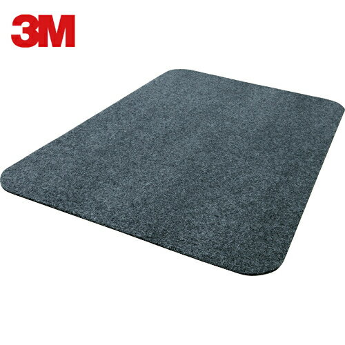 3M(スリーエム) ノーマッドベーシックマットM グレー 900X1380mm 1枚入り (1枚) 品番：BASIC M