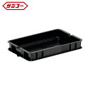 サンコー 三甲 導電性ボックス型コンテナ 201323 サンボックス#3-3(導電) (1個) 品番:20132300BK
