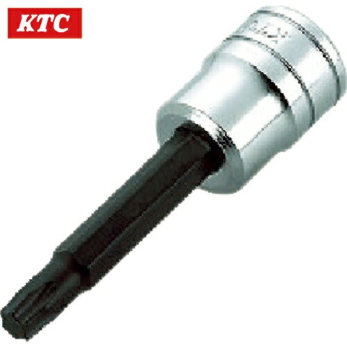 KTC(京都機械工具) 6.3sq.T型トルクスビットソケットT30 (1個) 品番：BT2-T30 1