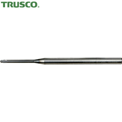 トラスコ TRUSCO エンドミル 超硬ロングネックボールエンドミル（2枚刃）R0.25×3 (1本) 品番：AC40-TLNBE2R0.25-3