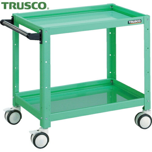 トラスコ TRUSCO ツールワゴン バーディワゴン 600×400×H600 ウレタン双輪 ヤンググリーン (1台) 品番..
