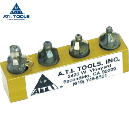 ATI カウンターシンクインテグラルパイロット3フルートセット (1S) 品番：ATI420D-4PC(4)