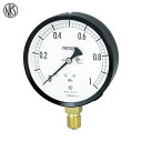長野計器 普通形圧力計(A枠立形・φ100・G3/8B・0.0〜2.50Mpa) (1個) 品番:AE20-131-2.5MP(4)