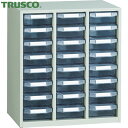 トラスコ TRUSCO パーツケース バンラックケースB型 3列8段 (1台) 品番:B-38