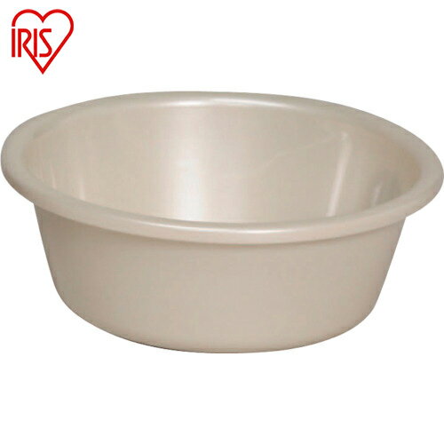 アイリスオーヤマ IRIS 226845 湯おけ パールベージュ (1個) 品番：BO-270AG-BE