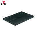 岐阜プラスチック工業 リス BE型導電性コンテナ 101187 コンテナーB-75蓋導電ブラック (1枚) 品番:BE-75F
