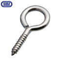 水本 吊金具(ねじ込みタイプ) ステンレス ヒートン 内径12mm (5個入) (1袋) 品番:B-2157