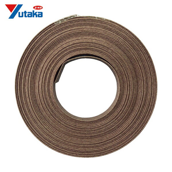 ユタカメイク 梱包用品 紙バンド 約14.5mm×約10m チョコ (1巻) 品番：BP-110