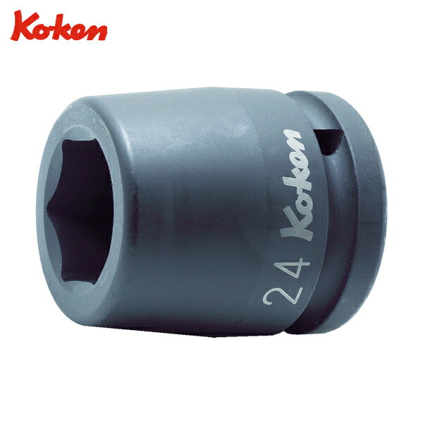 Ko-ken コーケン インパクト用ソケット 対辺27 差込角19.0mm 全長50mm (1個) 品番：16400M-27