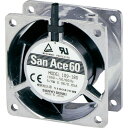 山洋電気 SanAce 冷却ファン ACファン(60×28mm AC100V センサ無) (1台) 品番:109-180