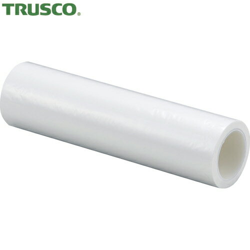 TRUSCO(トラスコ) クリーンルーム用粘着ローラー 8インチX18M 白 (1本) 品番：CNR818-W