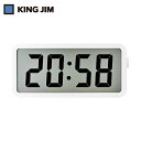 キングジム KING JIM ザラ-ジ タイマ-クロック 白 電池寿命約1年 (1個) 品番:DTC-001W