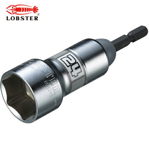 ロブテックス エビ ストロック スタンダードソケット 高耐久タイプ 6角 対辺24mm (1個) 品番：DSX24S