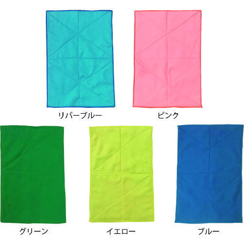 東レ トレシー タオル式厚手ワイパー リバーブルー 200mm×310mm (1袋) 品番：D2031-ME2ZK-G172-10P