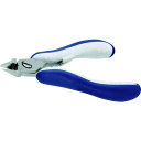 idealtek ESD精密ニッパ 先細リリーブ形 大 フラッシュ刃 120mm (1丁) 品番:ES5551-CR-BG-IT