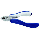 idealtek ESD精密ニッパ 先細リリーブ形 大 フルフラッシュ刃 120mm (1丁) 品番:ES5552-CR-BG-IT