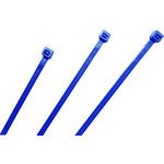 デンカエレクトロン 金属センサー感知可能結束バンド150mm×100本入 (1袋) 品番：DKSA-150