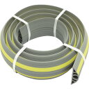 大研化成工業 ケーブルプロテクタ2 30x4M グレー(黄色ライン入り) (1本) 品番:CP2-30X4MGY