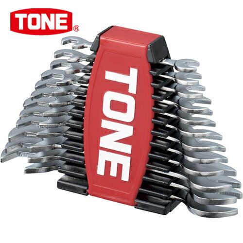 TONE トネ 薄形スパナセット (1S) 品番：DSTO1200P