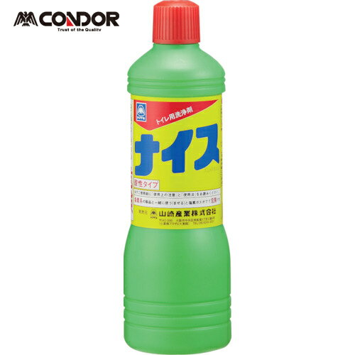 CONDOR(コンドル・山崎) ヤマザキ トイレ用洗剤 ナイス 500ml (1本) 品番：C64-005X-MB