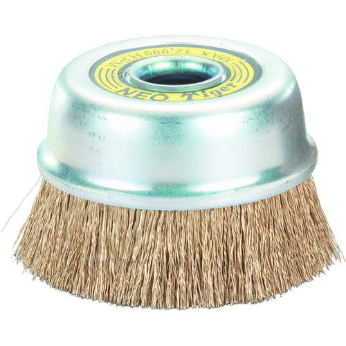 鳴門屋 NSK 鋼線ゴールドネオカップブラシ (1個) 品番：C-141