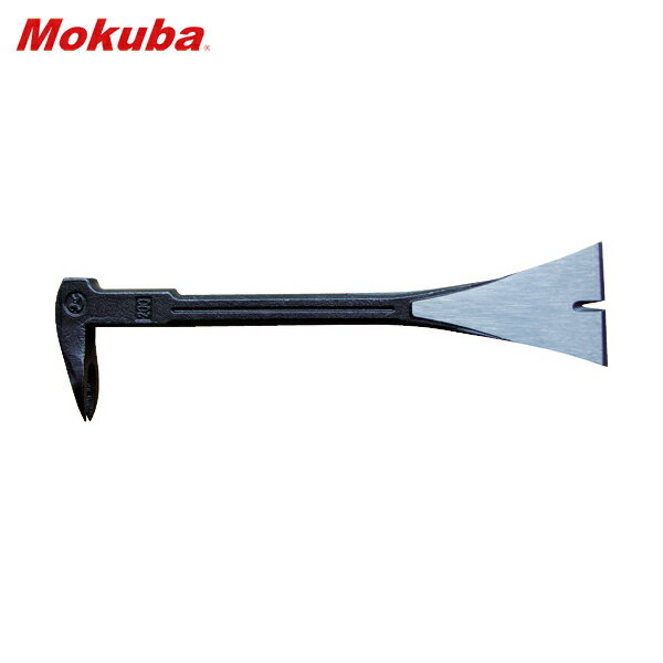 モクバ印 三徳バール(尾割) 200mm (ブリスターパック入り) (1本) 品番：C6-201