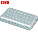 【6/22 20:00〜6/27 01:59迄 ポイント2倍 お買い物マラソン】 KTC 京都機械工具 スチール製工具箱 片開きメタルケース 間口275×奥行1...