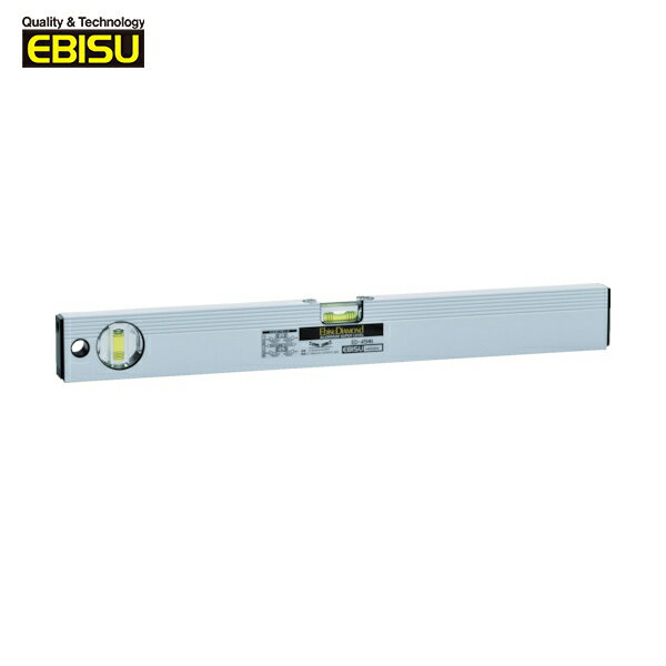 エビスダイヤモンド 磁石付ベーシックレベル(シルバー) 450mm (1個) 品番：ED-45MN