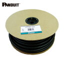 パンドウイット PANDUIT コルゲートチューブ ポリエチレン スリット付き 黒 内径13mm 30.48m (1巻) 品番:CLT50F-C20