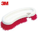 3M スリーエム 衛生用ハンドブラシ 赤 60X170mm (1個) 品番:EI/BRUSH RED(3)