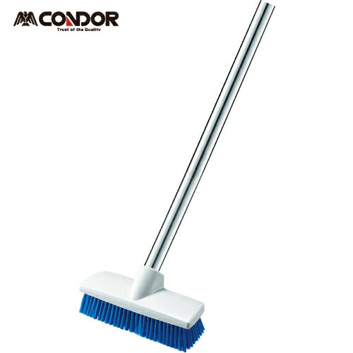 コンドル HGデッキブラシ180 青 （1本） 品番：CL678-180U-MB-BL