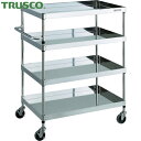 トラスコ 304クリーンフェニックス 900X600 4段 SUS金具 (1台) CPE3-1294SC