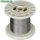 TRUSCO(トラスコ) ステンレスワイヤロープ Φ1.0mmX100m (1巻) 品番：CWS-1S100