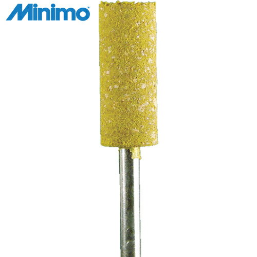 ミニモ Minimo 研削用ゴム砥石 WA ミディアム＃180 φ8 （10本入） (1Pk) 品番：DB2043