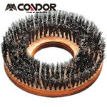 山崎産業 コンドル 床洗浄機器 ポリシャー用 ワイヤーブラシ 12インチ (1個) 品番：E-12-12