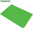 TRUSCO(トラスコ) 粘着クリーンマット 600X450MM グリーン (20シート入) (1箱) 品番：CM6045-20GN