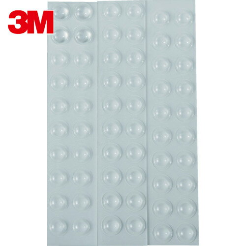 3M スリーエム まとめ買い いつでもはがせるクッションゴム 丸形 7．9mm径×2．2mm厚（60個入） (1Pk) ..
