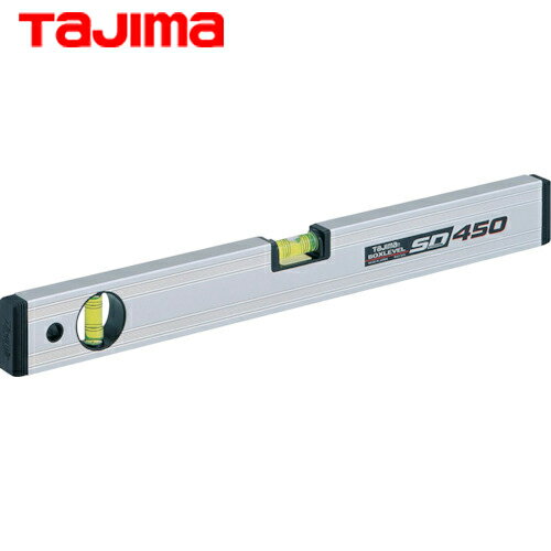 タジマ tajima 水平器 水準器 ボックスレベルスタンダード 450mm (1個) 品番：BX2-S45