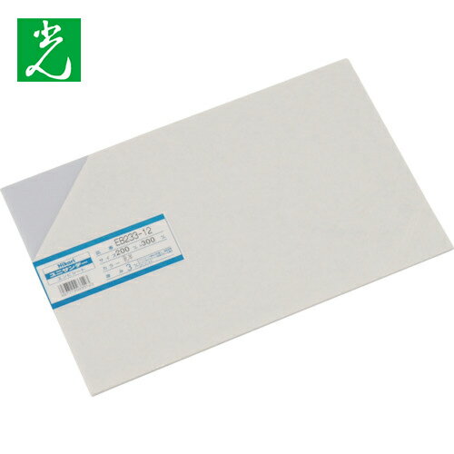 光 エンビ板 乳半 3×200×300mm (1枚) 品番：EB233-12