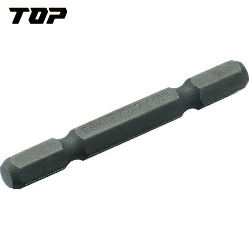 TOP トップ工業 電動ドリル用替軸ソケット替シャンク（2本入） (1Pk) 品番：ESK-S