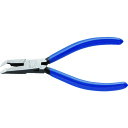 スリーピークス エッジプラスチックニッパ(バネ付) 117mm (1丁) 品番:EP-115