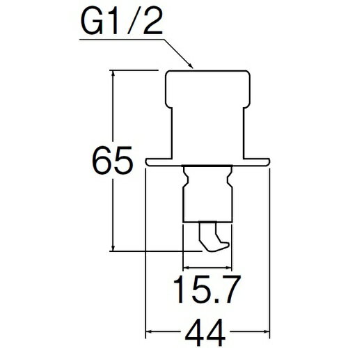 SANEI 洗濯機用ニップル (1個) 品番：PT3320 3