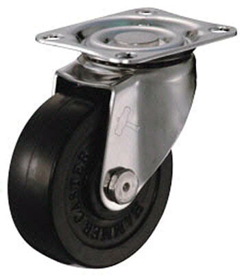 Rakuten - ハンマー　オールステンレス　S型自在　ゴム車75mm