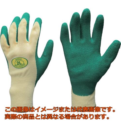 Rakuten - トワロン　天然ゴム背抜き手袋　ジョイハンドゴム背抜き　LL