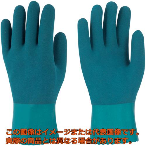 ■ご注意※商品写真はイメージ画像または代表画像です。実際の商品とは異なる場合があります。●予定納期/【2〜3日後予定(土日祝除く)】在庫状況は随時変動がございます。万が一、予定納期より変更ございます場合、当店より随時連絡いたします。商品コード／ trs3773752【特長】　●特殊すべり止め加工のマイクロフィニッシュ［［R上］］を施しており、スポンジのような柔らかさと高いグリップ性を兼ね備えています。●縫い目の無い15ゲージ編手を採用し、使用時の指先の違和感を軽減しています。●天然ゴム製で引き裂き、引っ掻きに強く、低温でも柔らかさを保ちます。【用途】　●運搬、荷受作業、倉庫作業。●段ボールなどの箱物の取り扱い。●農業・土木建築作業。【仕様】　●色：グリーン●サイズ：LL●厚さ(mm)：約1.4●全長(cm)：25.5●手のひら周り(cm)：24.0●中指長さ(cm)：8.1●すべり止め：あり●裏布付●防臭加工【材質／仕上】　●表:天然ゴム●裏:綿、ポリエステル【セット内容／付属品】　【注意】　【オレンジブック掲載ページ】　 610742ページ