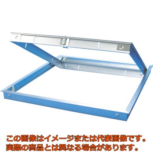 ワニ印　アルミ天井点検口　ワニハッチ　450角　シルバー