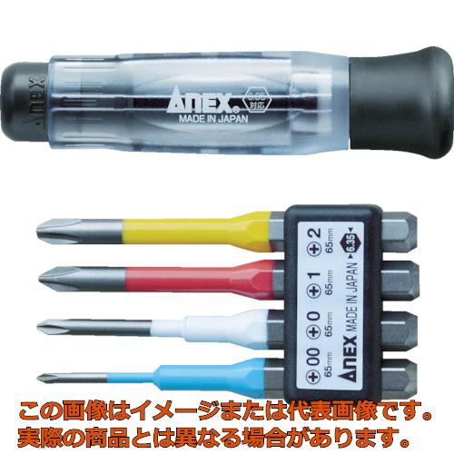 乐天商城 - アネックス　精密差替ドライバーセット4本組
