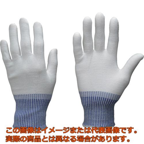 Rakuten - トワロン　耐切創手袋　NEOカットレジストインナーファイブ　M