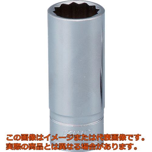KTC　9．5sq．セミディープソケット（十二角）21mm